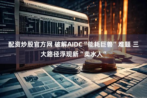 配资炒股官方网 破解AIDC“能耗巨兽”难题 三大路径浮现新“卖水人”