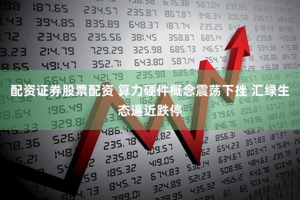 配资证券股票配资 算力硬件概念震荡下挫 汇绿生态逼近跌停